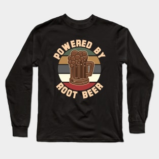 Powered By Root Beer Long Sleeve T-Shirt